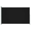 vidaXL Copertină laterală retractabilă de terasă, negru, 180x300 cm