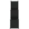 vidaXL Organizator cub de depozitare, 6 cuburi, negru, PP
