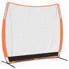 vidaXL Plasă pentru antrenament de baseball Negru 250 x 106,5 x 210 cm