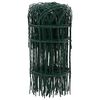 vidaXL Gard delimitare grădină fier vopsit electrostatic 10 x 0,4 m