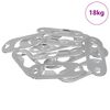 vidaXL C&acirc;rlig cu Gaura de Cheie 3673 pcs Argintiu 45 x 16 x 3.5 mm