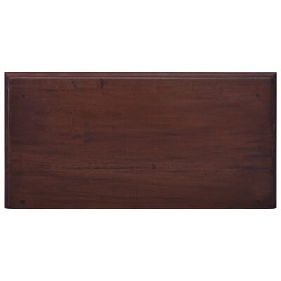 vidaXL Dulap cu sertare, maro clasic, lemn masiv de mahon