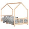 vidaXL Cadru de pat pentru copii, 90x190 cm, lemn masiv de pin