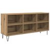 vidaXL Cabinet TV 103,5 x 30 x 50 cm Stejar Artizanal Lemn prelucrat