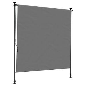 vidaXL Jaluzea Rulou de Exterior Gri deschis 100 x 270 cm