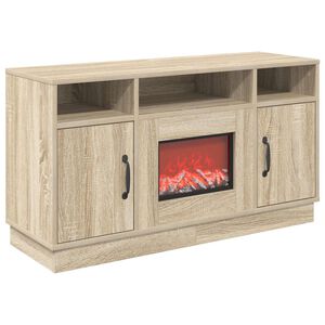 vidaXL Șemineu electric Sonoma 100 x 33 x 55 cm Lemn prelucrat