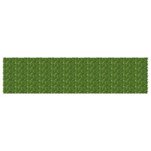 vidaXL Ecran de balcon cu frunze Verde și galben 600 x 150 cm
