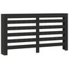 vidaXL Capac pentru radiator Negru 175 x 20 x 82 cm Lemn prelucrat
