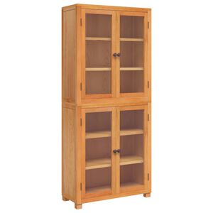vidaXL Set de Mobilier pentru Depozitare cu raft cu ușă 2 buc. natural