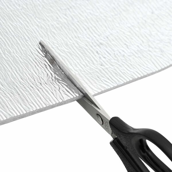 vidaXL Reflector de căldură pentru radiator Argintiu 1 x 50 m Aluminiu