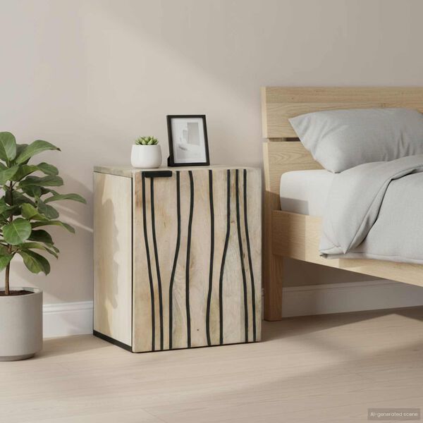 vidaXL Dulap pentru Chiuveta de Baie cu raft Alb 38 x 33,5 x 48 cm