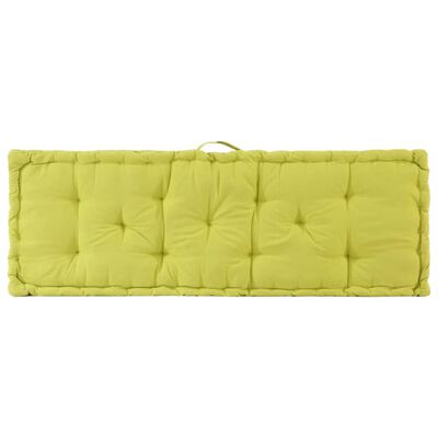 vidaXL Perne canapea din paleți, 2 buc., verde, bumbac