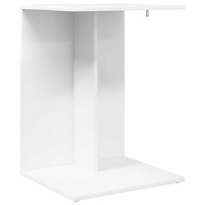 vidaXL Masă laterală Alb 45 x 40 x 62,5 cm Lemn prelucrat