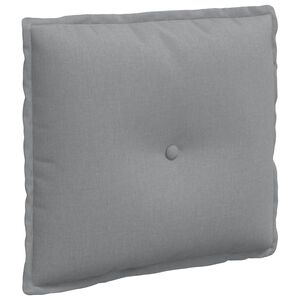 vidaXL Perna pentru spate Gri deschis 50 x 19 x 45 cm țesătură