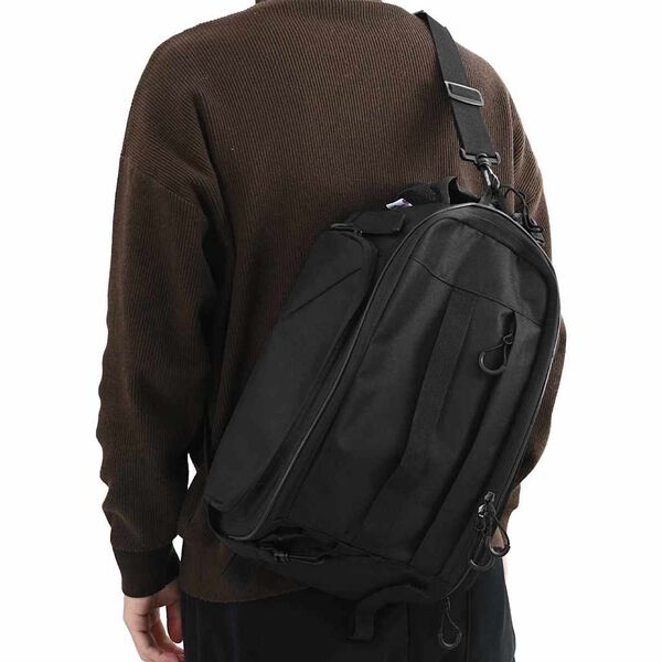 vidaXL Geantă de bicicletă Negru 38 x 21 x 16 cm Poliester