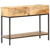 vidaXL Masă consolă, 100 x 35 x 76 cm, lemn masiv de mango