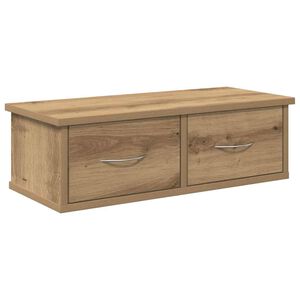 vidaXL Dulap de perete, Stejar artizanal, 60x26x18,5 cm, lemn compozit