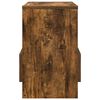 vidaXL Raft pentru reviste Stejar fumuriu 35 x 30 x 45 cm