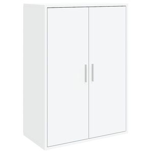 vidaXL Dulap, alb, 60x31x84 cm, lemn prelucrat