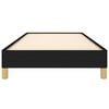 vidaXL Cadru pat fără saltea țesătură neagră 90x200 cm