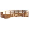 vidaXL Seturi de canapele 7 pcs natural Lemn Solid de Acacia