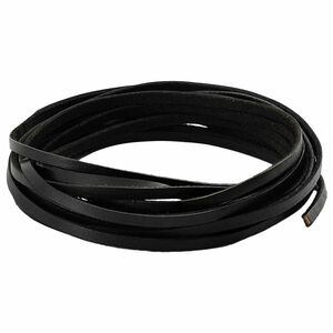 vidaXL Curea Din Piele 1 Negru 1000 x 0,3 cm Piele