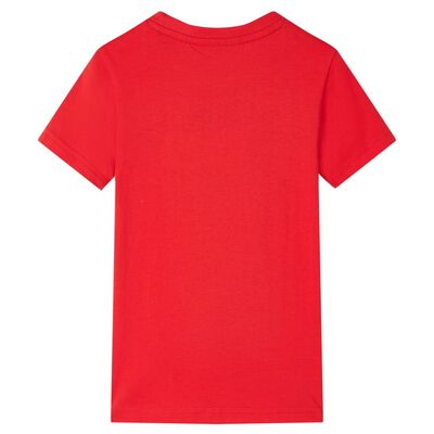 Tricou pentru copii, roșu, 92