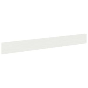 vidaXL Margine pentru gazon 10 buc. 100 x 12 cm Oțel Alb