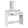 vidaXL Masă de Machiaj Alb 100 x 41 x 140 cm Lemn prelucrat