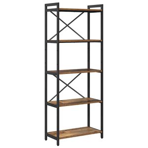 vidaXL Raft pentru cărți 60 x 30 x 155 cm Lemn prelucrat Lemn vechi
