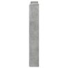vidaXL Tăblie cap Gri din beton 100 x 16,5 x 103,5 cm Lemn compozit