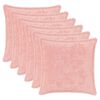 vidaXL Husă pentru pernă 6 buc. HOUTEN Roz 30 x 30 cm