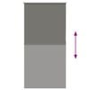 vidaXL Jaluzea cu role opace gri 70x130 cm lățime material 65,7 cm
