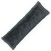 vidaXL Pernă cu pernă HEERLEN Antracit 40 x 145 cm Fleece PV