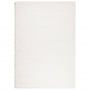 vidaXL Covor pufos "PAMPLONA" cu fire &icirc;nalte, crem modern, 120x170 cm