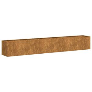 vidaXL Jardinieră Rusty 280x40x40 cm Oțel pentru intemperii