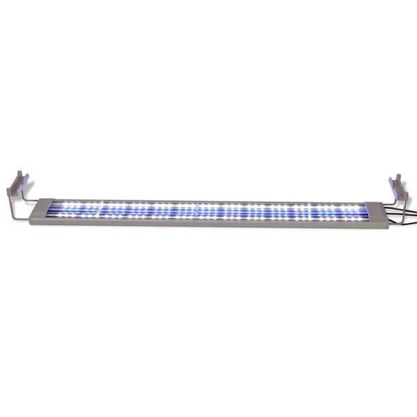 vidaXL Lampă LED de acvariu, aluminiu, 50-60 cm, IP67
