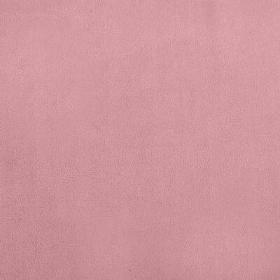 vidaXL Pat de câini, roz, 70x45x30 cm, catifea