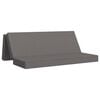 vidaXL Canapea Pat Pliabilă 200 x 67 x 45 cm Gri deschis