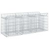 vidaXL Pat ridicat din gabion 150 x 50 x 60 cm Oțel Galvanizat