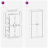 vidaXL Dulap de depozitare 2 pcs Antracit 90 x 40 x 200 cm Oțel