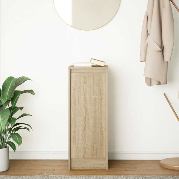 vidaXL Bufetă Stejar Sonoma 29,5x34x76 cm Lemn prelucrat