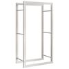 vidaXL Suport pentru lemne de foc, 50x28x94 cm, oțel inoxidabil