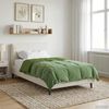 vidaXL Duvet complet pe tot parcursul anului Patos Verde 155 x 200 cm