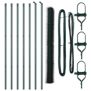 vidaXL St&acirc;lp de gard. Verde