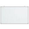vidaXL Tablă magnetică, alb, 80x50x1,7 cm, aluminiu