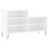 vidaXL Pantofar, alb, 102x36x60 cm, lemn compozit