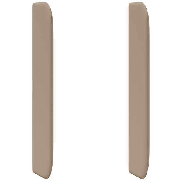 vidaXL Ureche pentru Tăblie Maro 80 x 16 x 4 cm PVC