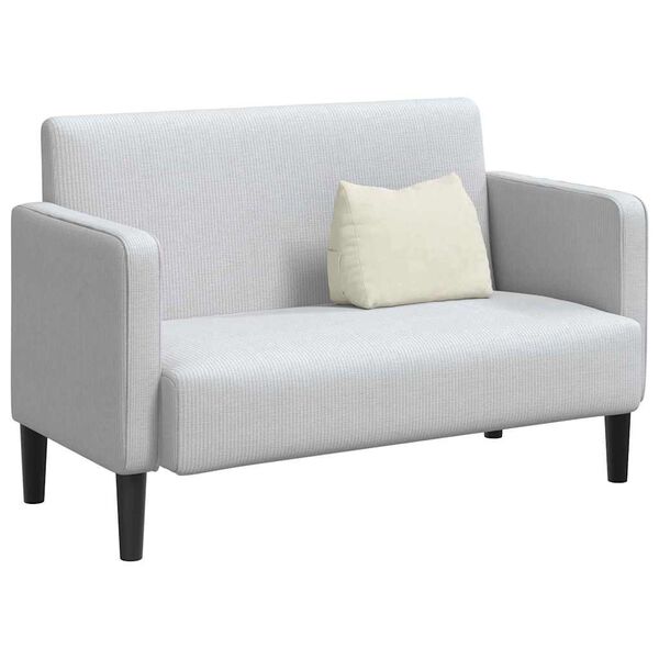 vidaXL Perna pentru spate Crem 45 x 20 x 35 cm Țesătură din corduroy