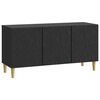 vidaXL Cabinet TV 99 x 34,5 x 50 cm Negru Lemn prelucrat
